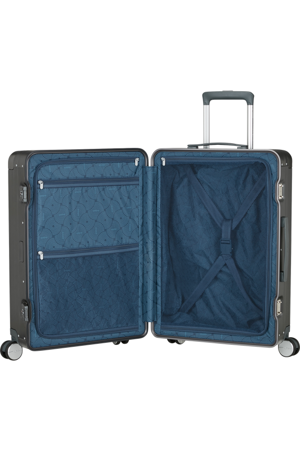 American Tourister Soundbox Alu Spinner TSA 68cm  Brushed Anthracite