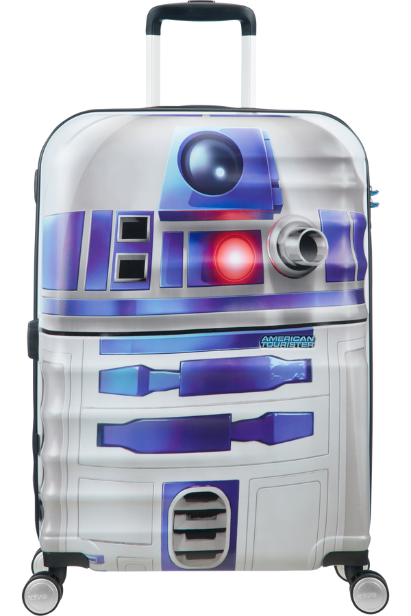 American Tourister Wavebreaker Disney 4-wheel 67cm medium Spinner suitcase Star Wars R2-D2