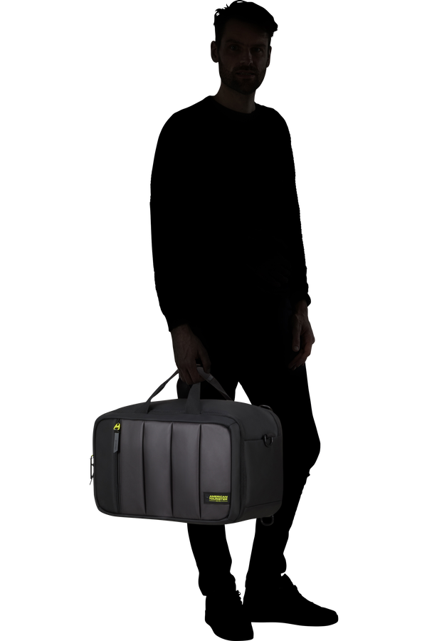 American Tourister Streethero 3-Way Boarding Bag Limited  Black/Lime