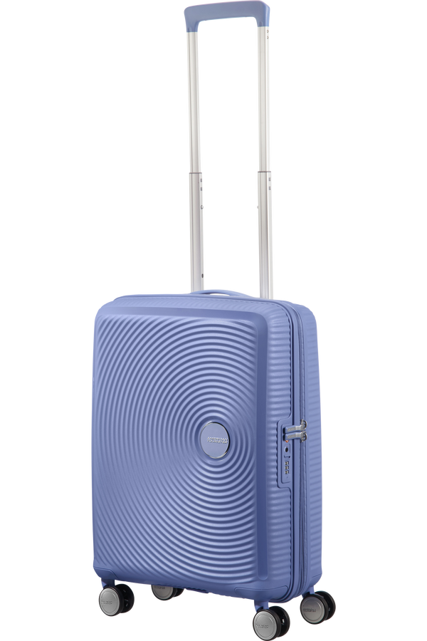 American Tourister Soundbox Spinner 55  Denim Blue