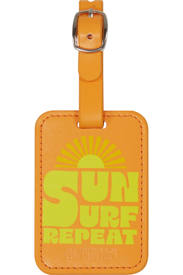American Tourister American Tourist. Ta Luggage Tag X2 Print  Sun Surf Repeat