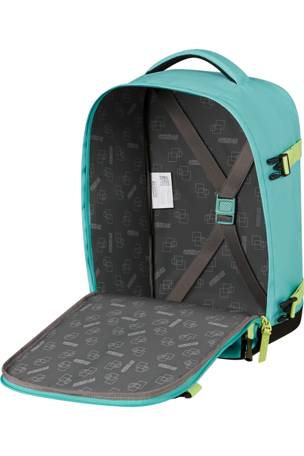 American Tourister Take2cabin Casual Backpack S  Dusty Turquoise/Lime