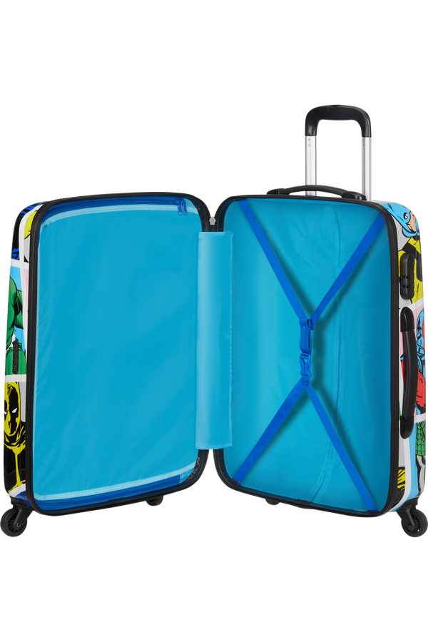 American Tourister Marvel Legends Spinner Alfatwist 65cm  Marvel Pop Art
