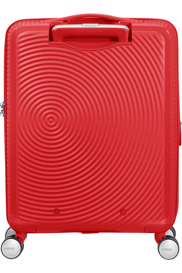 American Tourister Soundbox Spinner Expandable 55cm  Coral Red American Tourister Soundbox Spinner Expandable 55cm  Coral Red