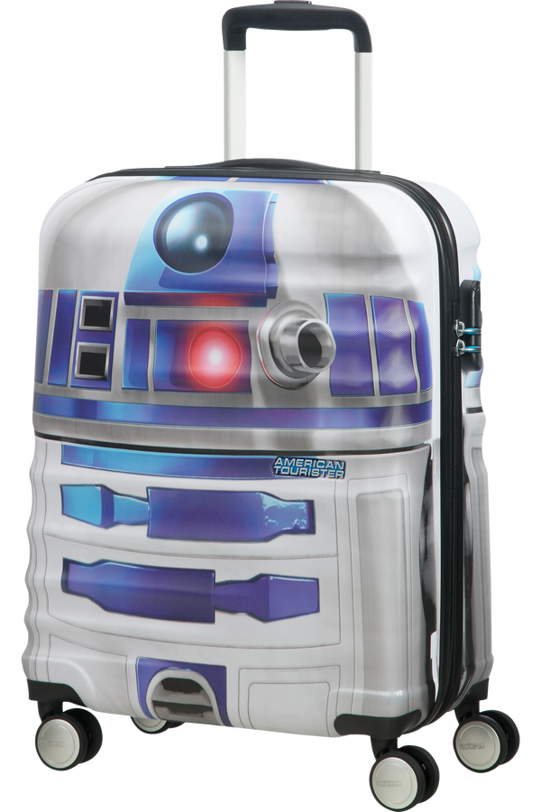 American Tourister Wavebreaker Disney 4-wheel cabin baggage Spinner suitcase 55x40x20cm Star Wars R2-D2