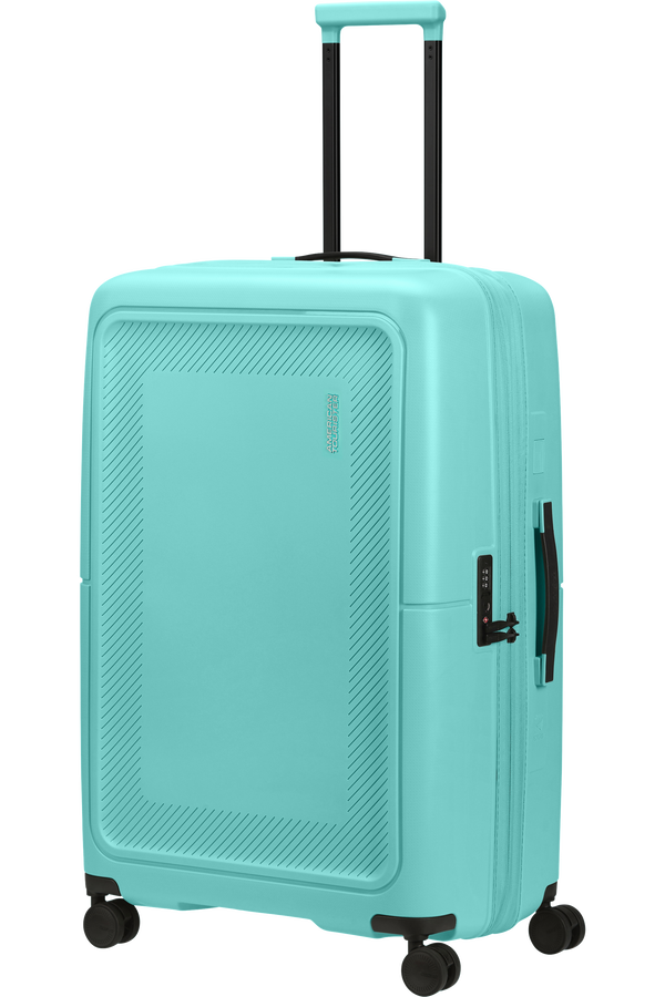 American Tourister DashPop Spinner Expandable TSA 77cm Aqua Sky American Tourister DashPop Spinner Expandable TSA 77cm Aqua Sky