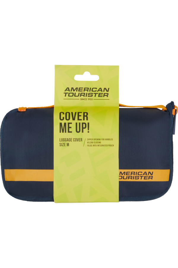 American Tourister American Tourist. Ta Foldable Luggage Cover M  Navy/Orange