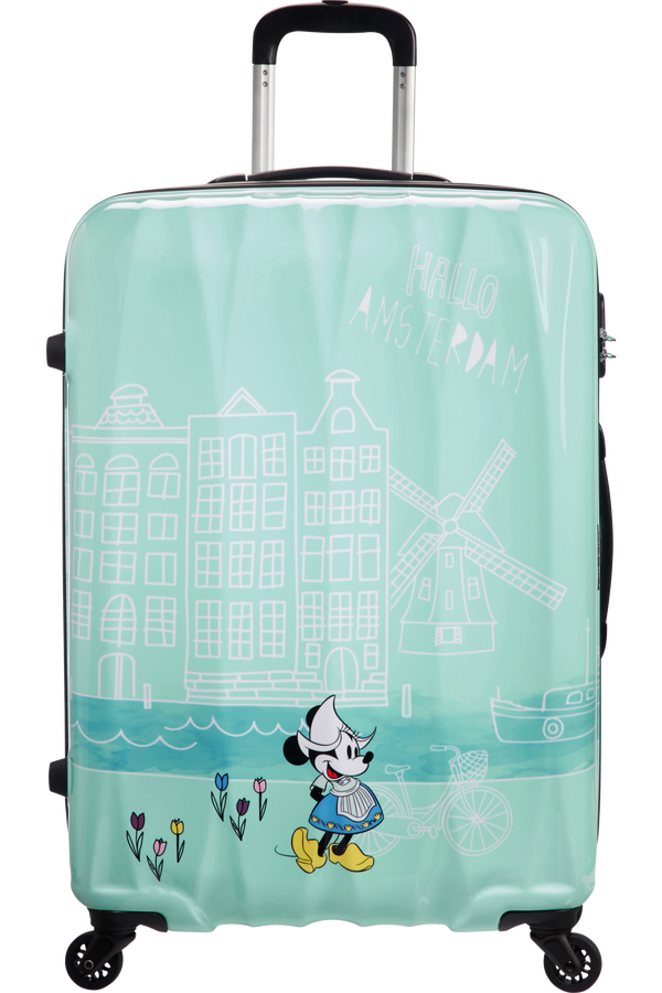 Disney Legends 75cm Large Check in Blue American Tourister UK