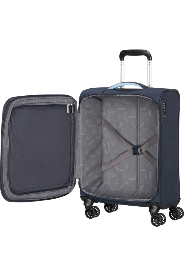 American Tourister Cloudrider Spinner EXP TSA S  Sky Navy