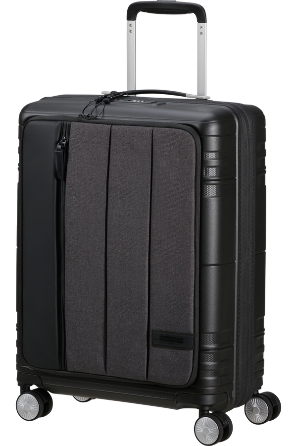 American Tourister Hello Cabin Spinner Expandable 55cm  Grey Melange American Tourister Hello Cabin Spinner Expandable 55cm  Grey Melange