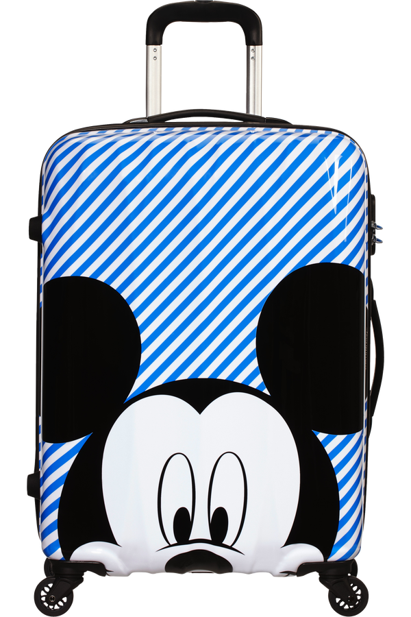 American Tourister Hypertwist Spinner Disney 65cm  Mickey Stripes