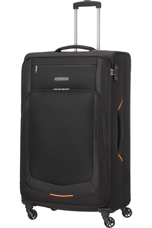 American Tourister Summer Session Spinner TSA L  Black/Orange