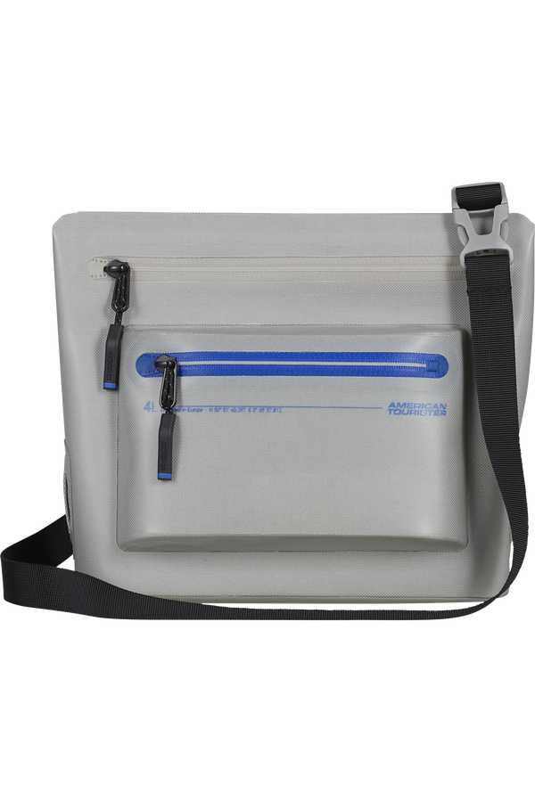 Colourdry M Shoulder bag | American Tourister Colourdry Shoulder Bag M  Glacial Silver