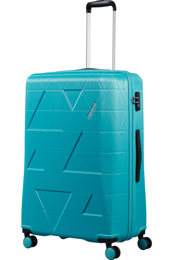 American Tourister Triangolo Spinner TSA 76cm  Halo Blue