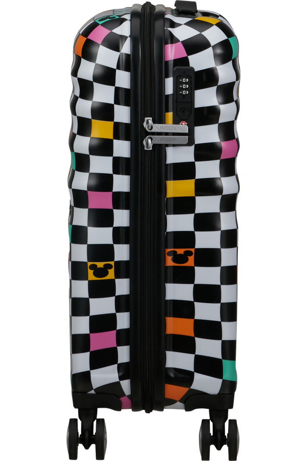 American Tourister Disney Wavebreaker Spinner TSA Disney Fl 55cm  Mickey Check
