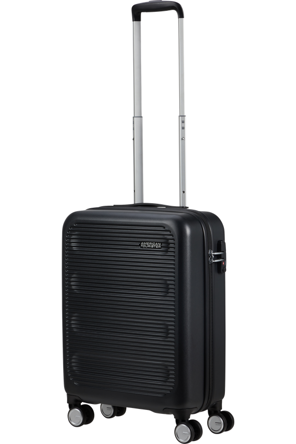 Astrobeam 55cm Cabin luggage Black American Tourister UK