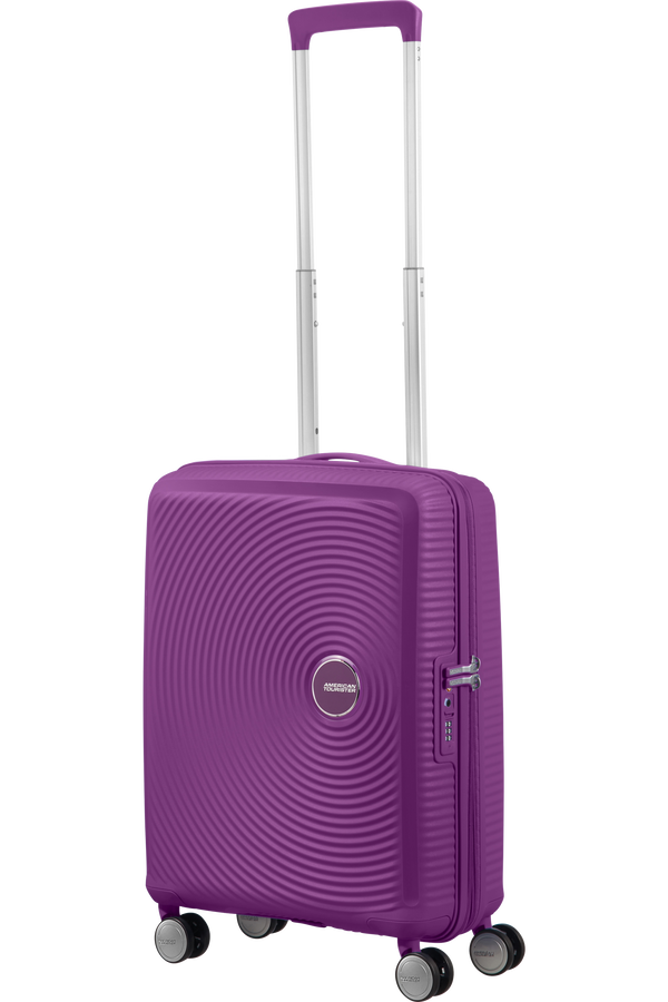 American Tourister Soundbox Spinner Expandable 55cm  Purple Orchid American Tourister Soundbox Spinner Expandable 55cm  Purple Orchid