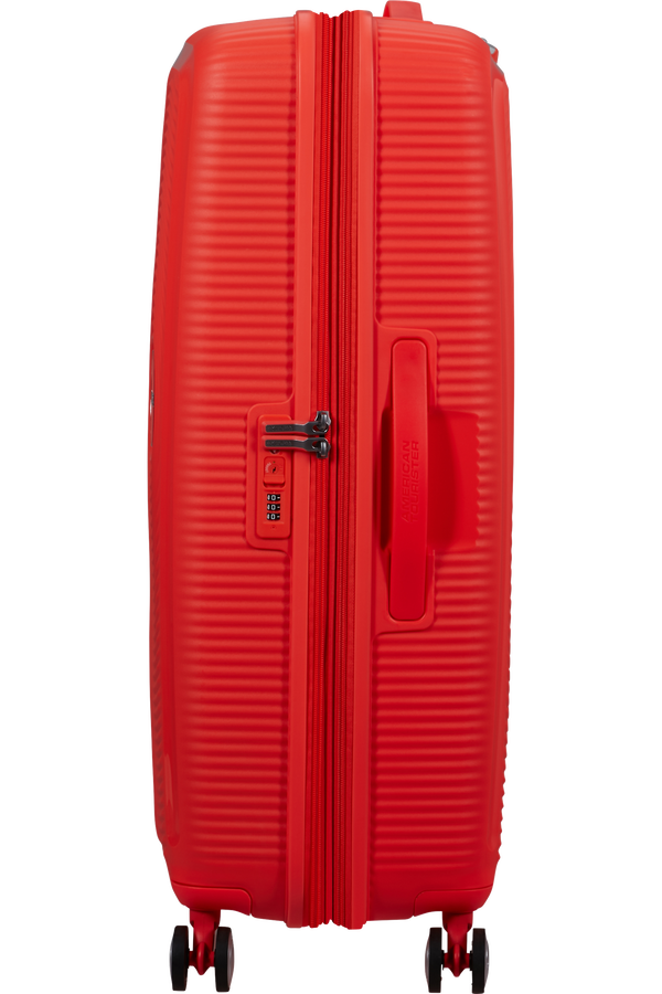 American Tourister SoundBox Spinner TSA Expandable 77cm  Neon Orange