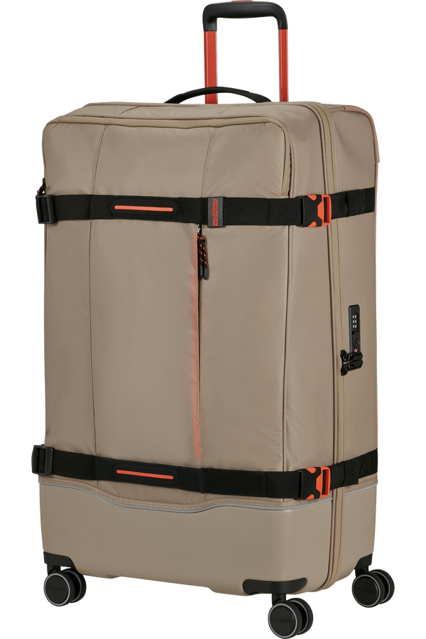 American Tourister Urban Track Spinner L TSA Coated 79cm  Beige/Orange