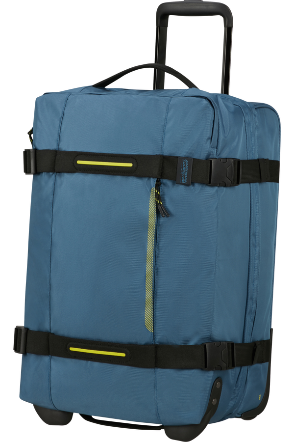American Tourister Urban Track Duffle with Wheels S  Coronet Blue American Tourister Urban Track Duffle with Wheels S  Coronet Blue