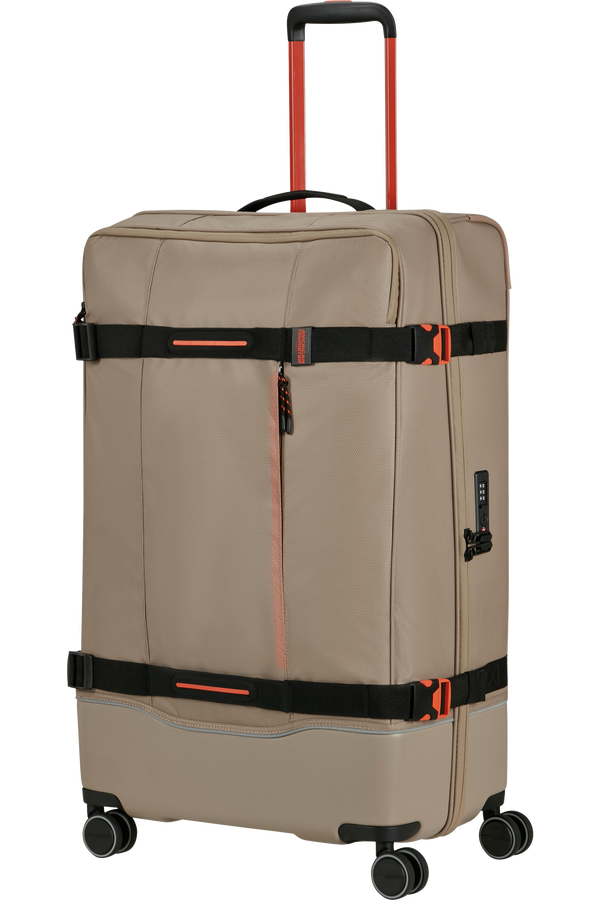 American Tourister Urban Track Spinner L TSA Coated 79cm  Beige/Orange