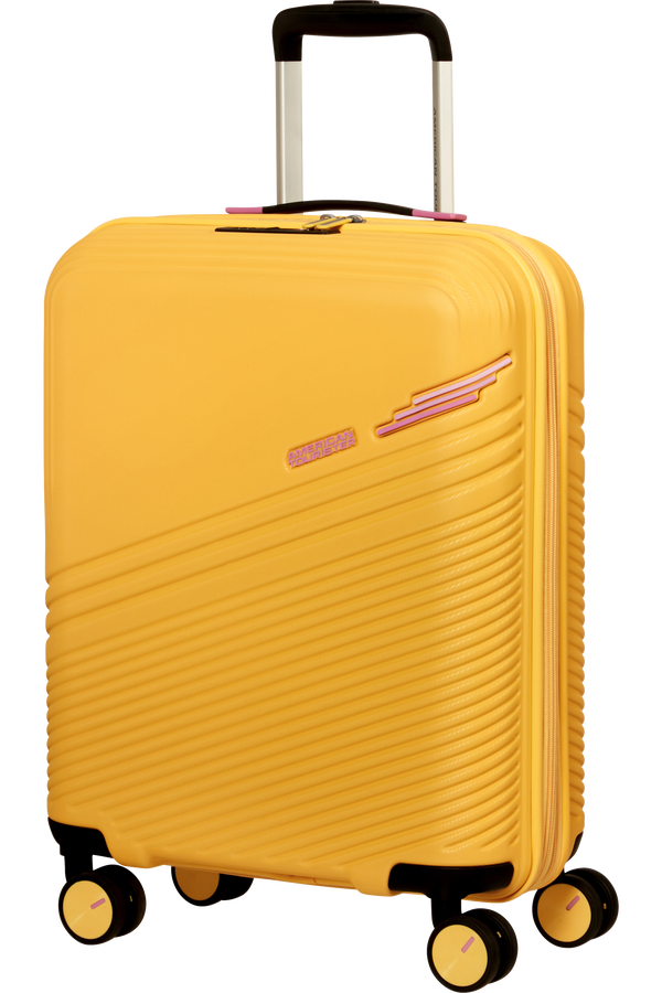 American Tourister Triple Trace Spinner TSA Expandable 55cm  Lemondrop/Pink