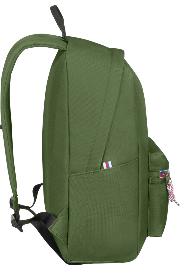 American tourister olive green backpack sales