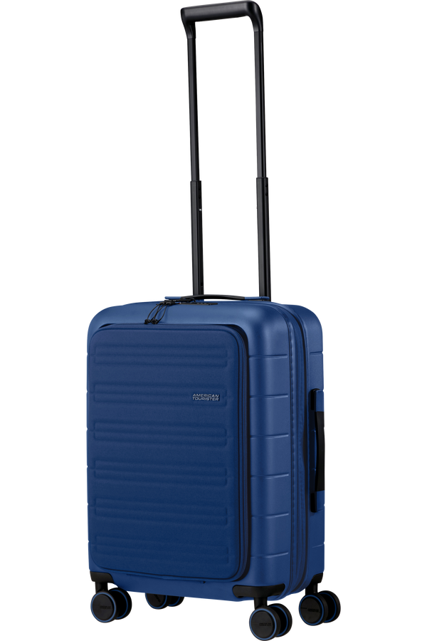 American Tourister Novastream Spinner TSA Exp. Smart 55cm  Navy Blue American Tourister Novastream Spinner TSA Exp. Smart 55cm  Navy Blue