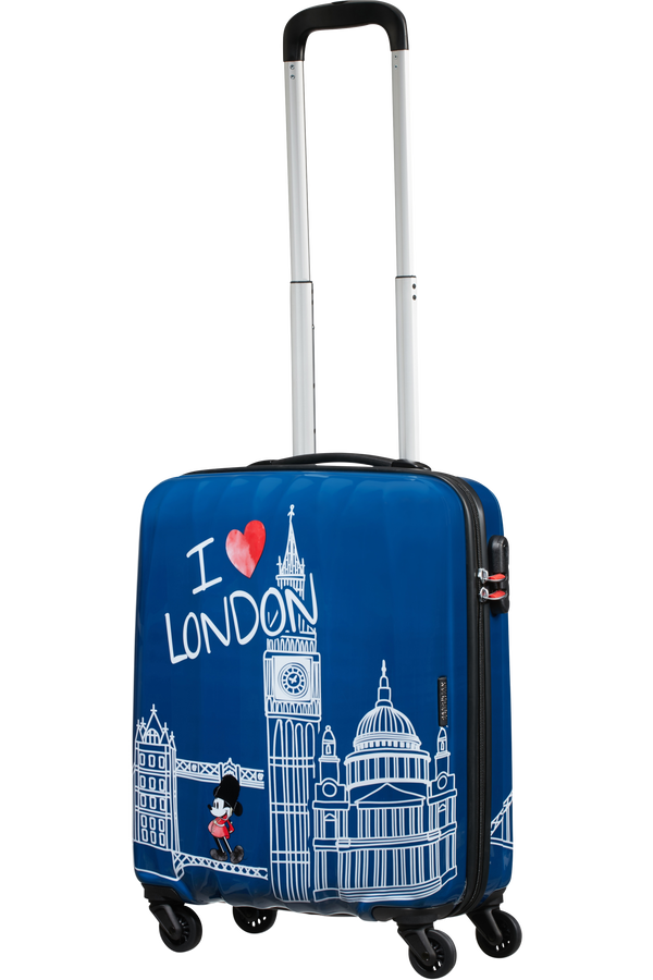 Disney Legends 55cm Cabin luggage Blue American Tourister UK