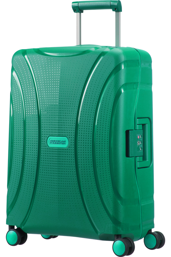 American Tourister Lock'n'Roll 4-wheel cabin baggage Spinner suitcase 40x55x20cm Vivid Green