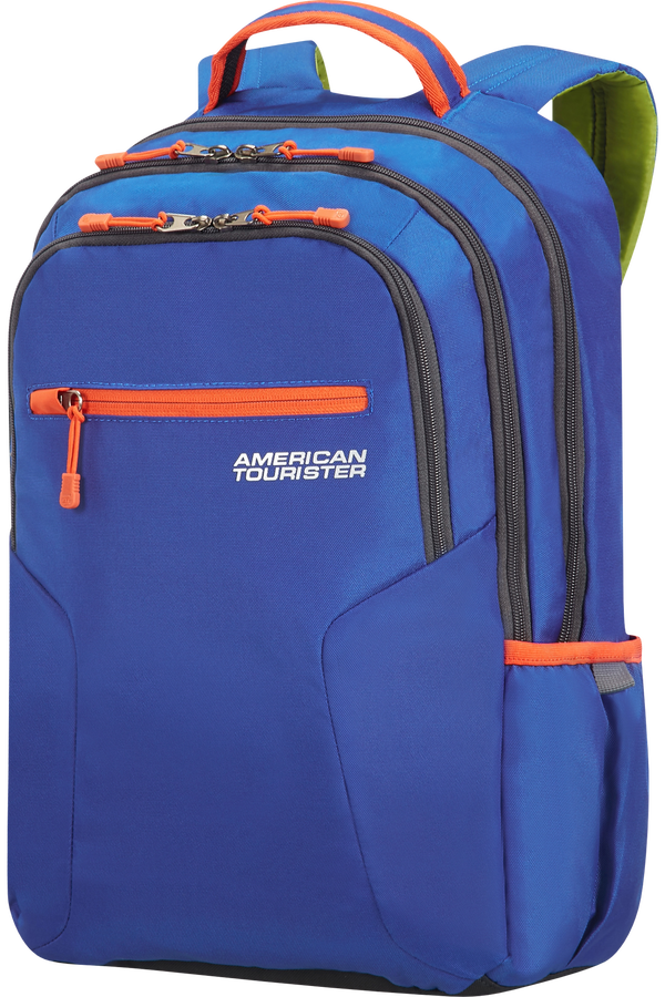 American tourister polyester 28 ltrs blue laptop backpack outlet