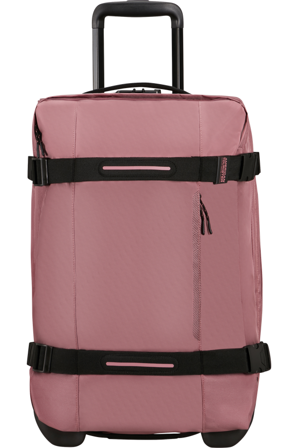 American Tourister Urban Track Duffle with Wheels S  Lilas Pink American Tourister Urban Track Duffle with Wheels S  Lilas Pink