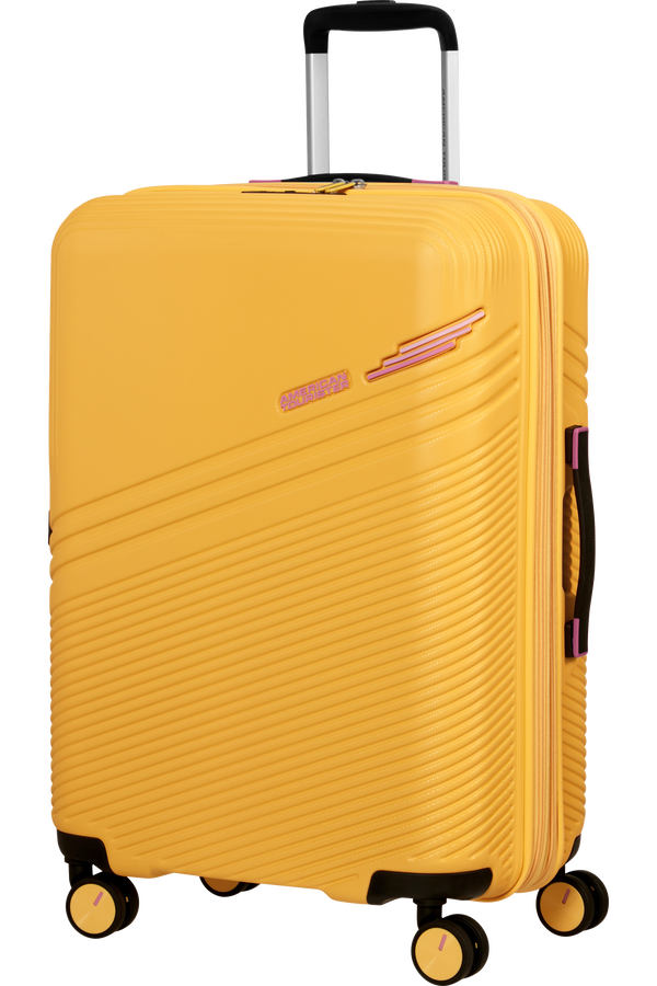 American Tourister Triple Trace Spinner TSA Expandable 67cm  Lemondrop/Pink