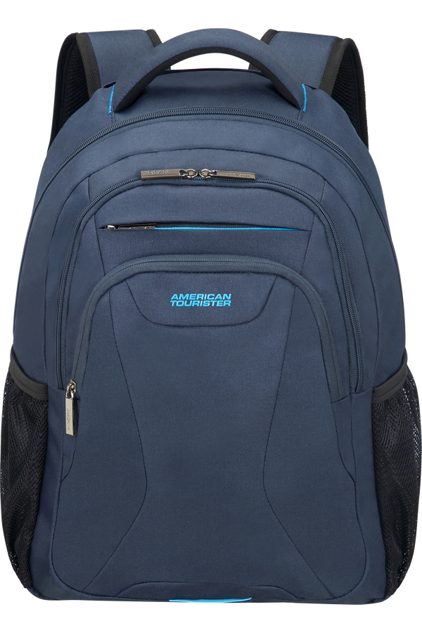 American tourister cheap navy blue backpack