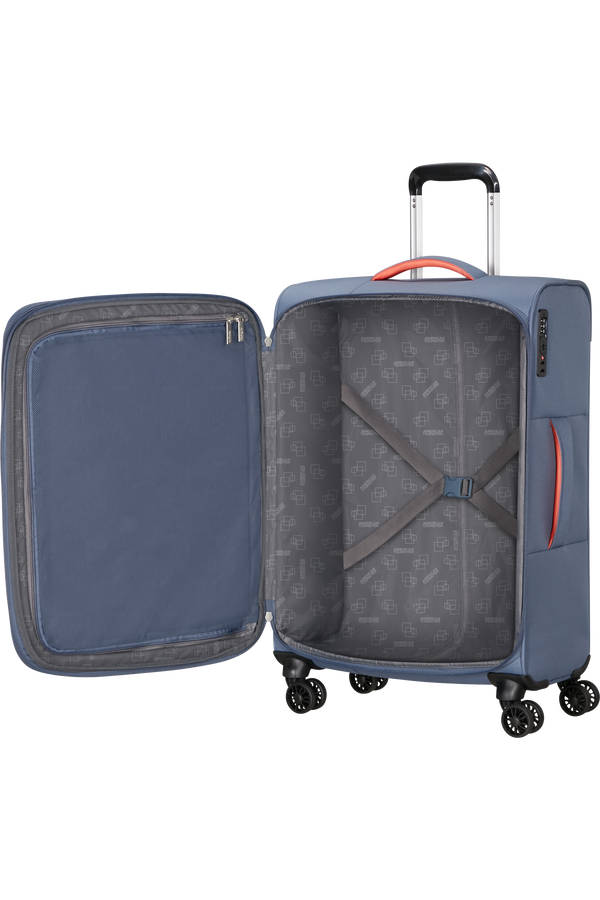 American Tourister Cloudrider Spinner EXP TSA M  Stone Blue
