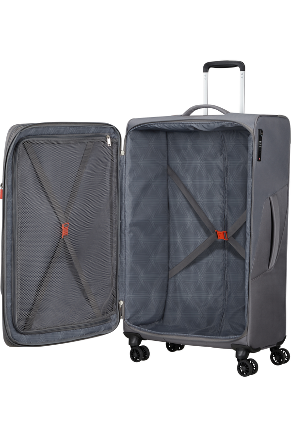 American Tourister Summerfunk Spinner Exp TSA 79cm  Titanium Grey American Tourister Summerfunk Spinner Exp TSA 79cm  Titanium Grey