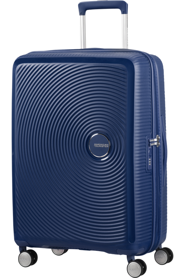 American Tourister Soundbox Spinner Expandable 67cm Midnight Navy