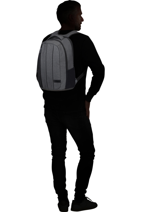 American Tourister Streethero Laptop Backpack 15.6'  Grey Melange