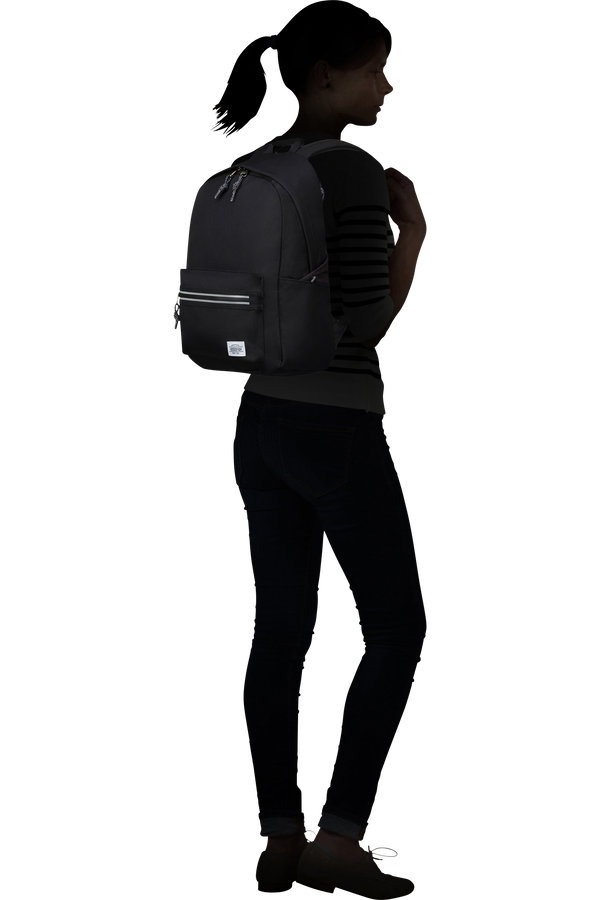 American Tourister Brightup Backpack Zip  Black