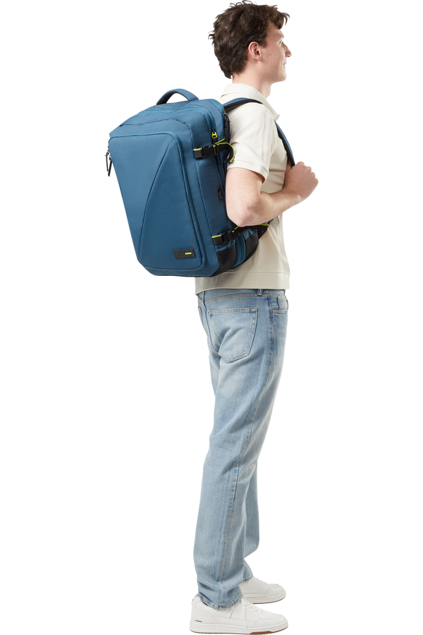 American Tourister Take2cabin Travel Backpack Expandable L  Harbor Blue American Tourister Take2cabin Travel Backpack Expandable L  Harbor Blue