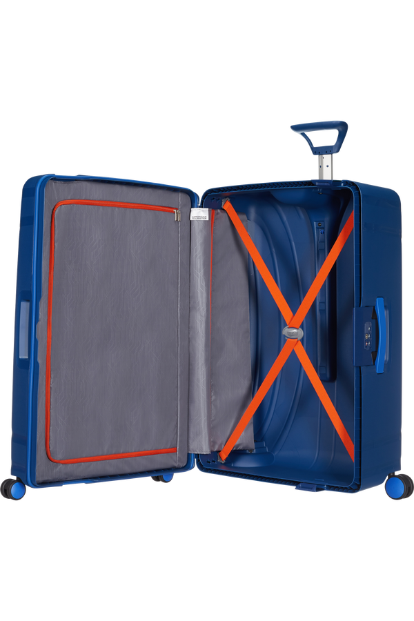 American Tourister Lock'n'Roll 4-wheel Spinner 75cm large suitcase Marine Blue