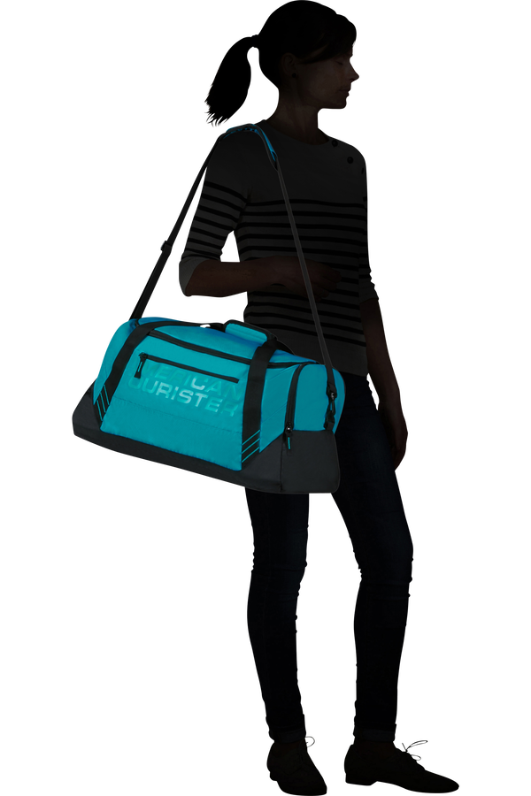 American tourister duffle bag blue clearance