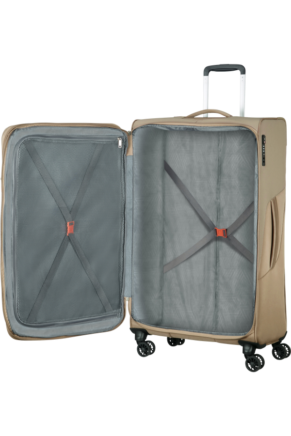 American Tourister Summerfunk Spinner Exp TSA 79cm  Beige