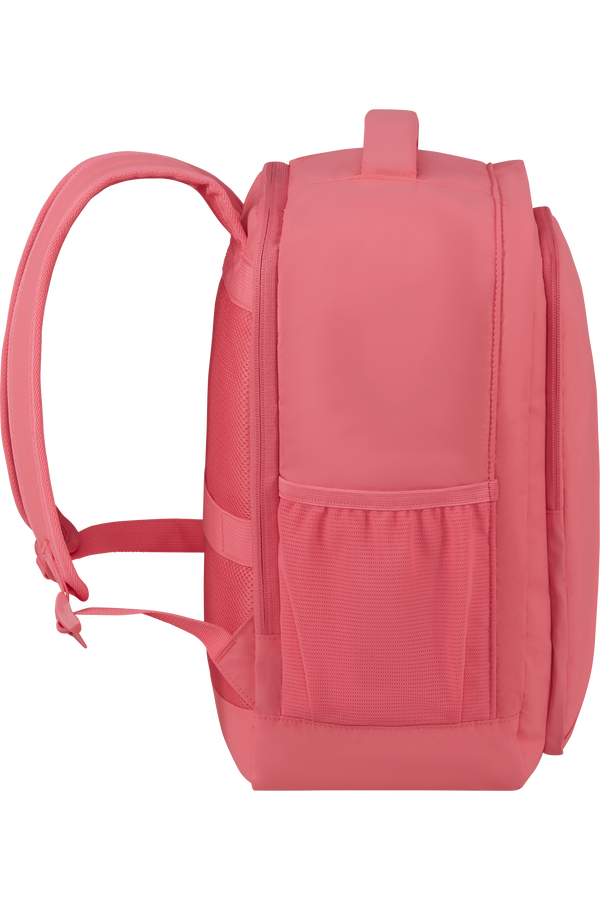 American Tourister Take2cabin Casual Backpack Puff S/M  Pink Glitch