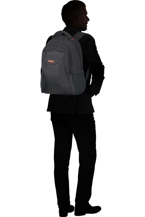 American Tourister At Work Laptop Backpack  17.3inch Black/Orange
