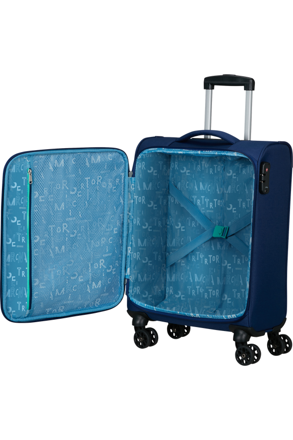 American Tourister Sea Seeker Spinner 55/20 Tsa 55 cm  Combat Navy