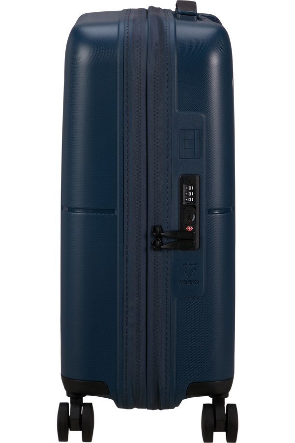 American Tourister DashPop Spinner Expandable TSA 55cm Midnight Blue American Tourister DashPop Spinner Expandable TSA 55cm Midnight Blue