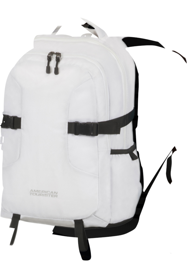American tourister white backpack deals
