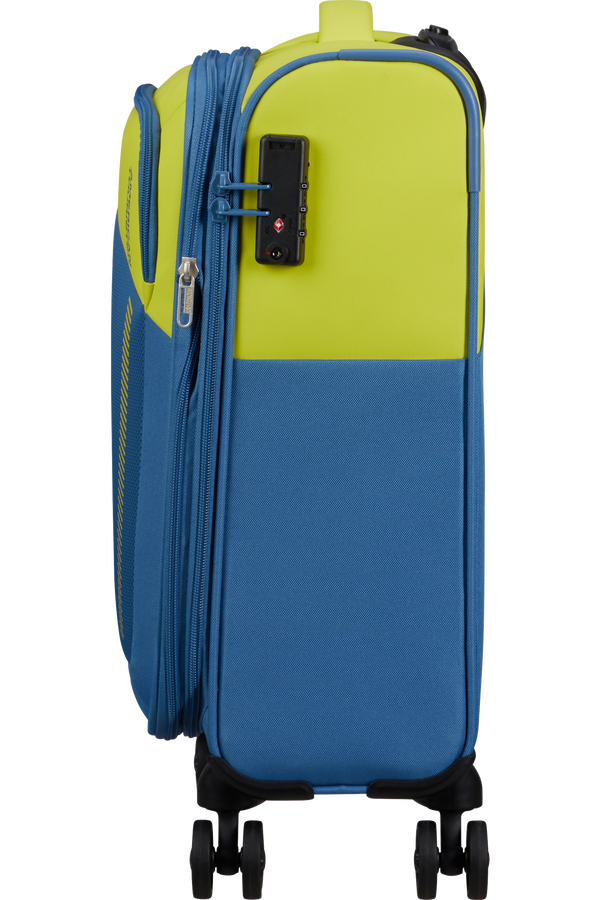 American Tourister Daring Dash Spinner Expandable TSA S  Lime/Coronet American Tourister Daring Dash Spinner Expandable TSA S  Lime/Coronet