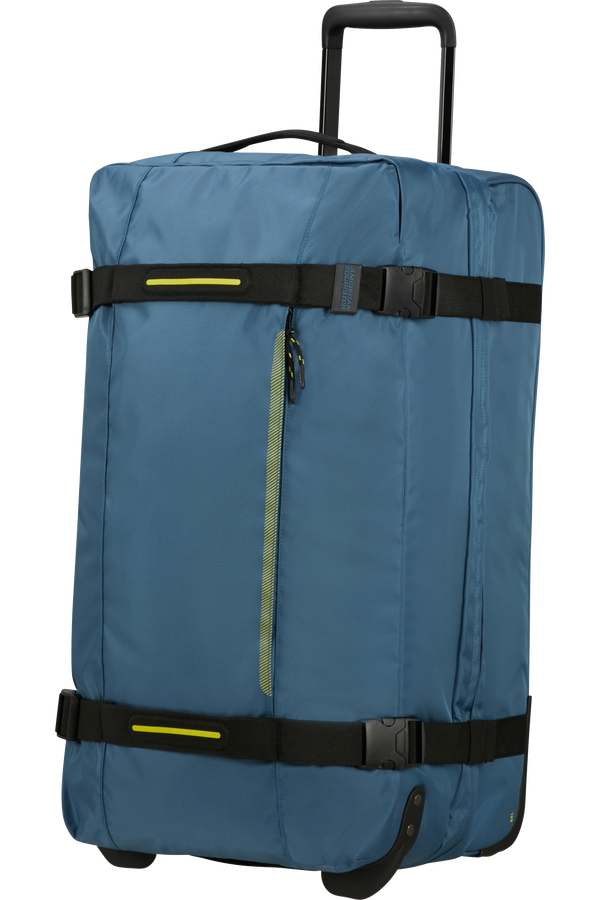 American tourister nylon 65 cms blue travel duffle 2025